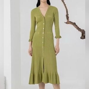 Sandro Brand New Long knitted dress, size 36